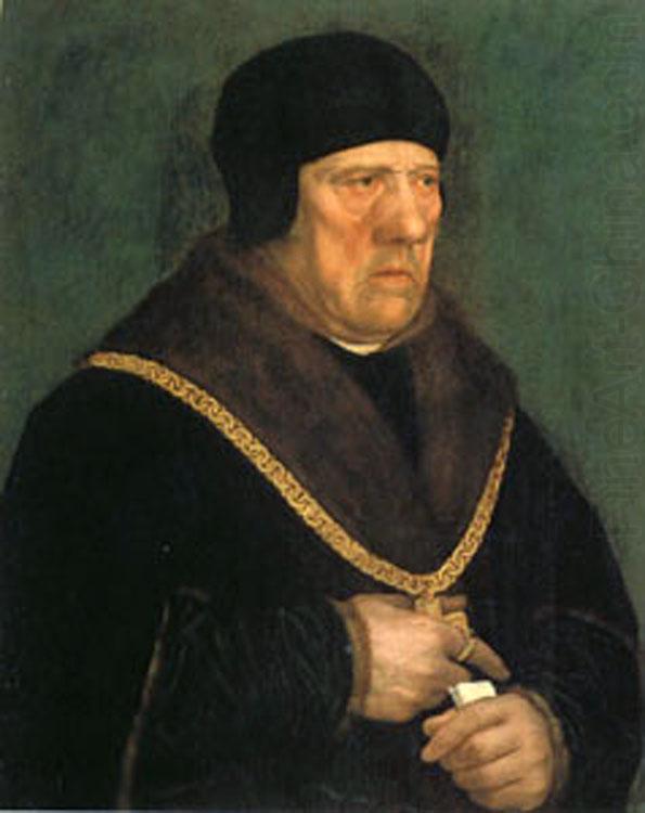 Hans Holbein Sir Henry Wyatt (mk05) china oil painting image